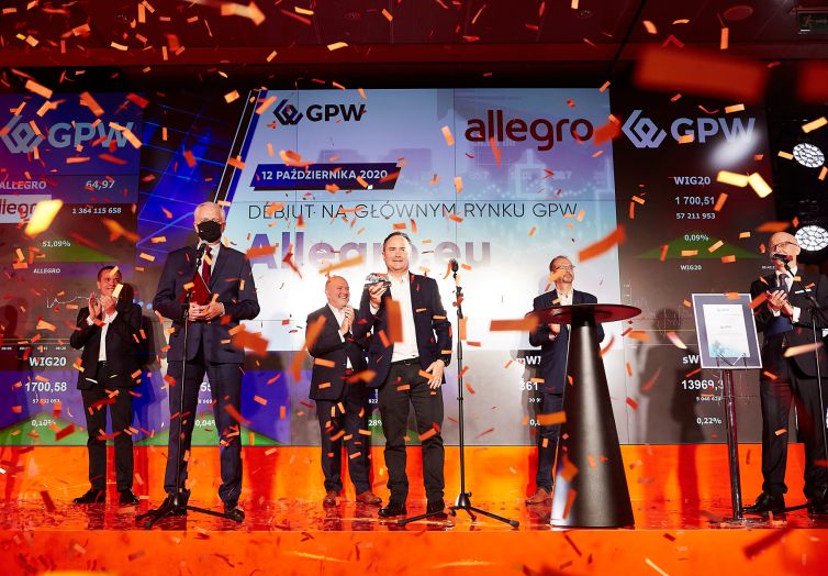 Allegro – największe IPO w historii GPW